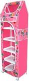 Strommi Multipurpose Baby Wardrobe With 6 Shelves Foldable Design PP Collapsible Wardrobe