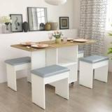 Studio Kook Bonbon Engineered Wood 4 Seater Dining Table