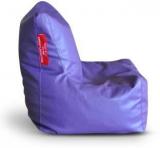 Style Homez Large Chair L Size Purple With Beans Bean Bag Chair With Bean Filling