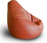 Style Homez XXL Classic XXL Size Tan Color With Beans Teardrop Bean Bag With Bean Filling