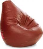 Style Homez XXXL Classic XXXL Size Tan Color With Beans Teardrop Bean Bag With Bean Filling