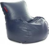 Style Homez XXXL Mambo XXXL Size Grey With Beans Lounger Bean Bag With Bean Filling