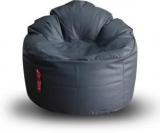 Style Homez XXXL Modern Mooda Rocker XXXL Size Grey Color With Beans Lounger Bean Bag With Bean Filling