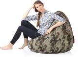 Style Homez XXXL Teardrop Bean Bag With Bean Filling