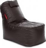 Style Homez XXXL Video Rocker Lounger XXXL Size Chocolate Brown Color With Beans Lounger Bean Bag With Bean Filling