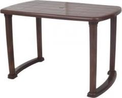 Supreme Arjun Dining Table, Teakwood Plastic 4 Seater Dining Table