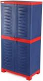 Supreme Furniture Fusion 02 Blue Red Plastic Free Standing Cabinet