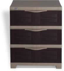 Supreme Furniture Fusion DR 3 Plastic Cupboard for Home/Office/ Plastic Cupboard