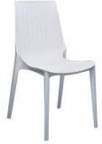 Supreme Lumina Armless Chair In White Colour