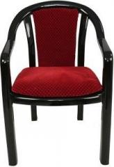 Supreme Ornate Black/Red Set of 1 PP Moulded Chair