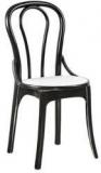 Supreme Pearl Armless Chair In Black Colour