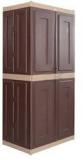 Supreme Symphony Large Almirah In Globus Brown And Dark Beige Colour