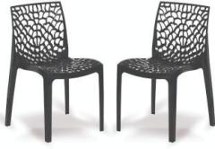 Supreme Web Armless Plastic Dining chair for cafe, restaurant, Hotel, home, Dining Room Plastic Cafeteria Chair