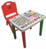 Surety For Safety Kids Seating Table & Chair Plastic Desk Chair