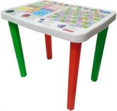 Surety For Safety Small Table for Kids Multicolor Plastic Activity Table