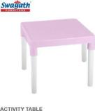 Swagath Furniture ACTIVITY TABLE For Kid/ room/Study Room Plastic Activity Table