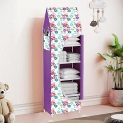 Systumm Baby 6 Shelve Unbreakable Material PVC Collapsible Wardrobe PVC Collapsible Wardrobe