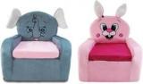 Tabby Toys Elephant & Bunny Kids Sofa Foam Sofa