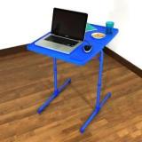 Table Magic Sapphire Blue Table 2.0 Mat Finish Double Top Plastic Computer Desk