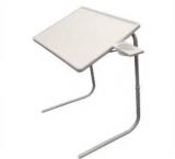 Tablemate White Adjustable Folding Laptop Plastic Study Table