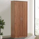 Tadesign Brio Premium Almirah With Locker Engineered Wood 2 Door Wardrobe