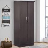 Tadesign Tonja Premium Almirah With Locker Engineered Wood 2 Door Wardrobe