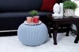 Tanishkam D Cor Natural Fiber Pouf