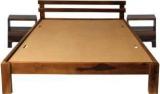 Tezerac Solid Wood Queen Bed