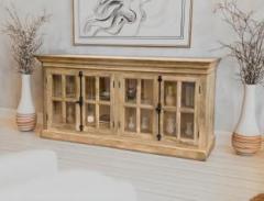 The Attic KL 2283 Solid Wood Free Standing Sideboard