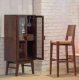 The Jaipur Living Solid Wood Bar Cabinet