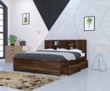 The Mm Furniture Store Euro Engineered Wood Queen Box Bed