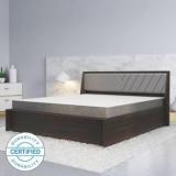 The Sleep Company Suzzette Premium Engineered Wood Bed With Storage Engineered Wood Queen Box Bed