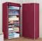 Flipzon 1 Door 6 Shelf Fabric PP Collapsible Wardrobe