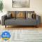 Godrej Interio Windle Fabric 3 Seater Sofa