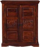 Timber Trail Qkena Solid Wood Bar Cabinet