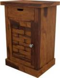 Timbertaste Alaska Sheesham/Rosewood Bed Side End Table For Bedroom Solid Wood Side Table