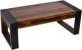 Timbertaste NOVA Teak Top Walnut Frame Solid Wood Coffee Table