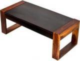 Timbertaste NOVA Walnut Top Teak Frame Solid Wood Coffee Table