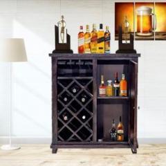 Timbertaste Solid Wood Bar Cabinet