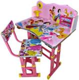 Toby Kid's Study Table And Chair / Height Adjustable Multifunctional Desk/table Chair Metal Bench