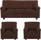 Torque Adam 5 Seater Fabric Sofa For Living Room Fabric 3 + 1 + 1 Sofa Set