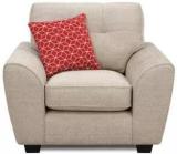 Torque Hatfield 1 Seater Fabric Sofa For Living Room Fabric 1 Seater Sofa