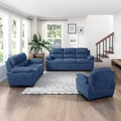 Torque Jett 6 Seater Fabric Sofa for Living Room Fabric 3 + 2 + 1 Sofa Set