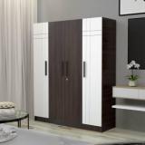 Trevi Engineered Wood 4 Door Wardrobe