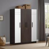 Trevi Mustang 4 Door Wardrobe Engineered Wood 4 Door Wardrobe