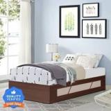 Trevi Native Engineered Wood Single Box Bed