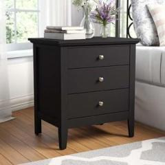 True Furniture Sheesham Solid Wood Bedside Table