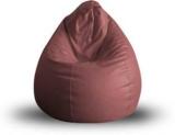 Txor 4XL Premium Leatherette Classic Teardrop Bean Bag With Bean Filling