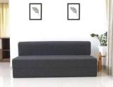 Uberlyfe 3 Seater Sofa Cum Bed | 6 Ft X 6 Ft | Premium Jute Lightweight Sofa 3 Seater Double Foam Fold Out Sofa Cum Bed