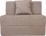 Uberlyfe Moshi Fabric Washable Cover With One Cushion Sofa Cum Bed Single Sofa Bed